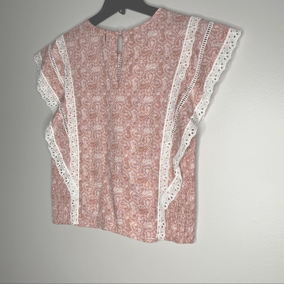 NWT Anthropologie MISA Fantine Ruffled Lace Top XL - Picture 8 of 12